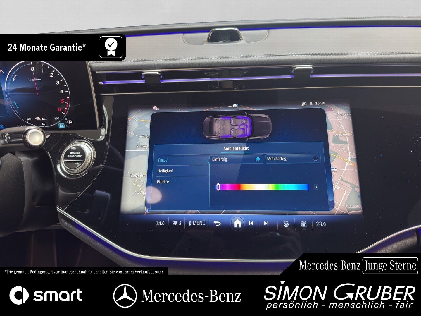 Fahrzeugabbildung Mercedes-Benz E 300 de AMG Pano Superscreen Burm4D Servolock