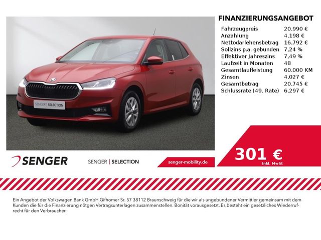 Skoda Fabia Style 1.0TSI Komfort-Sitze CarPlay LED PDC