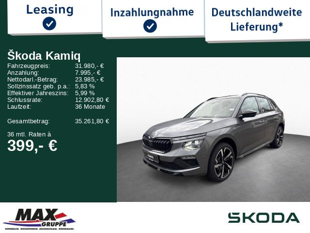Skoda Kamiq Monte Carlo 1.0TSI 85kW MATRIXLED*PANO*KAM