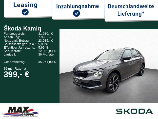 Kamiq Monte Carlo 1.0TSI 85kW MATRIXLED*PANO*KAM