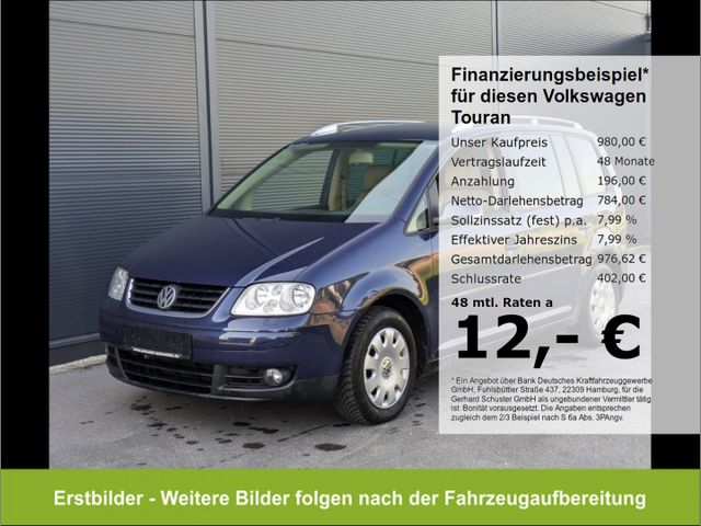 Volkswagen Touran Highline 2.0TDI*AHK Leder Tempom Glas-SD