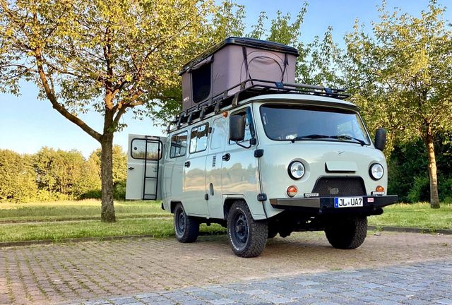 Autres Buchanka UAZ 452 Offroad Camper Reisemobil...