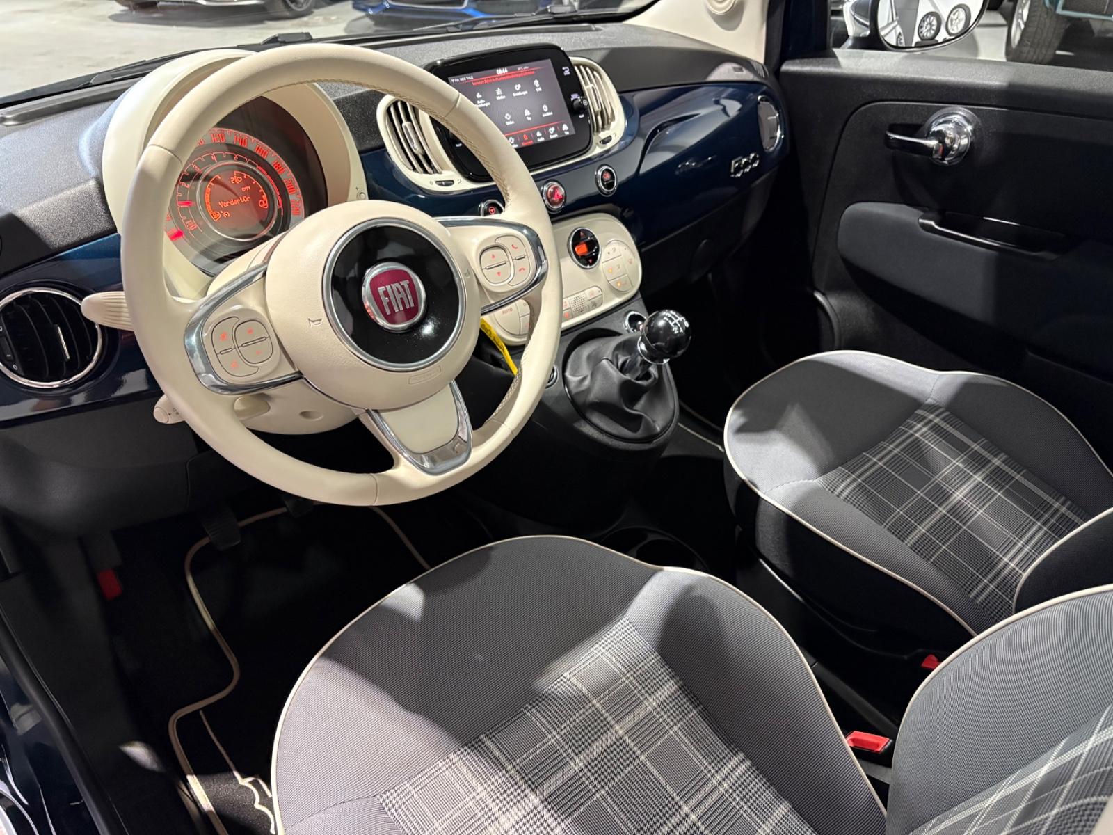 Fiat 500 Lounge*Klimaaut.*Glasdach*, миниатюра 9