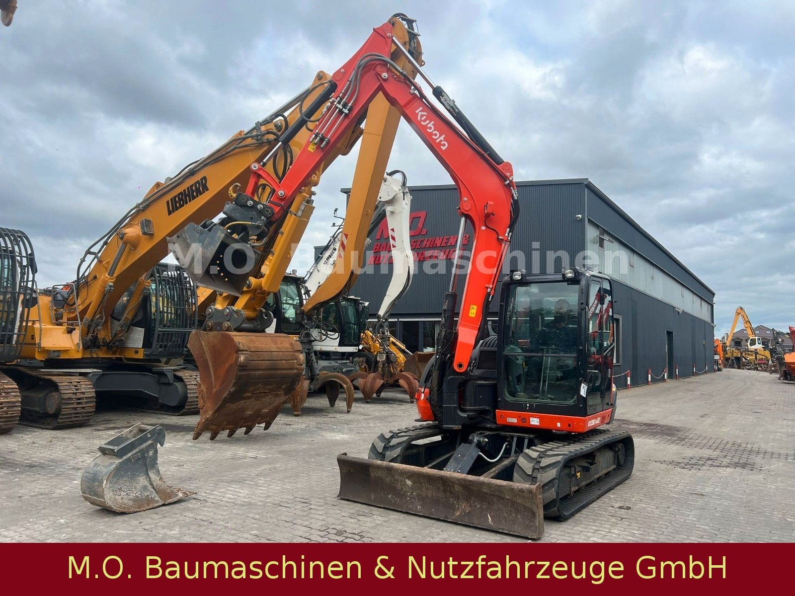 Fahrzeugabbildung Kubota Kubota KX 080 -4a2 / Rotar RG 9N Sortiergreifer/