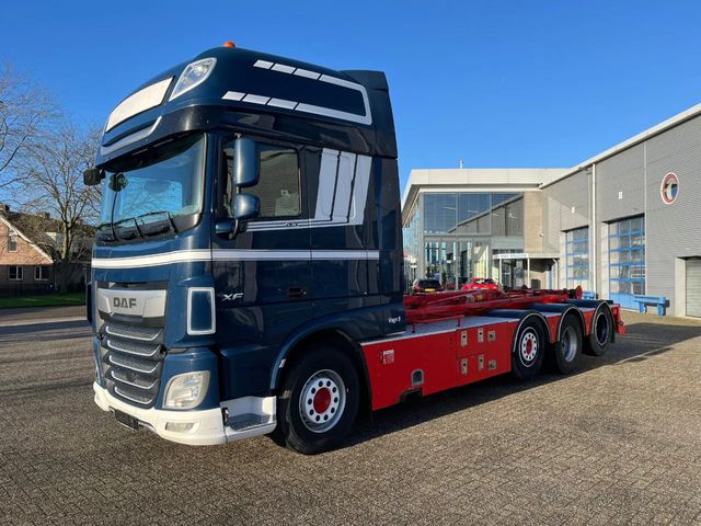 DAF XF106-530 8X2 / AJK HOOKLIFT 25000KG / 9 TON FRO