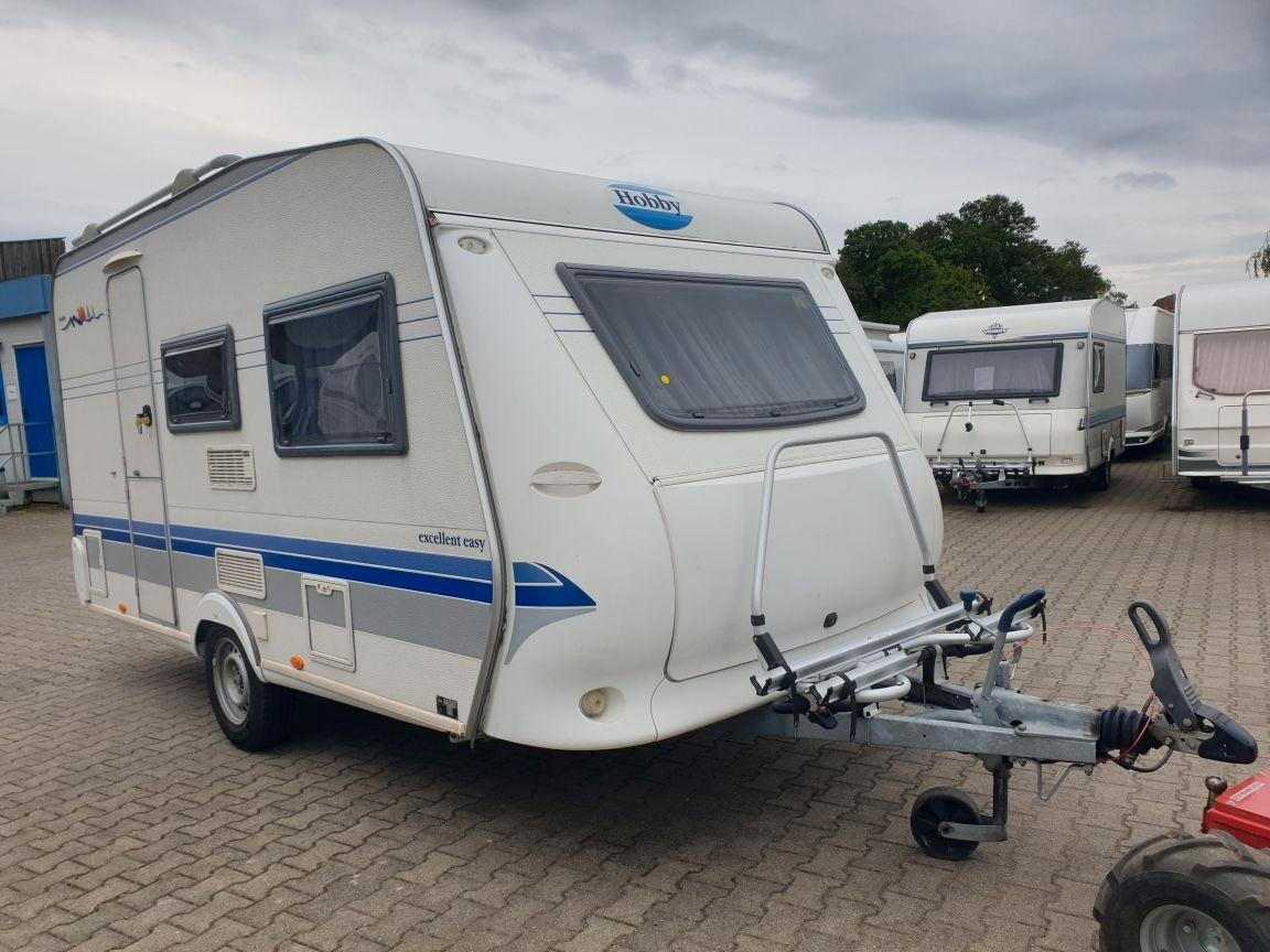 Hobby Excellent 400SB Vorzelt Fahrradträger Tempo 100