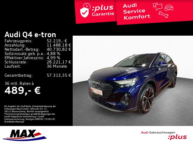 Q4 e-tron 45 QUATT S LINE MATRIX+AR HUD+PANO+AHK