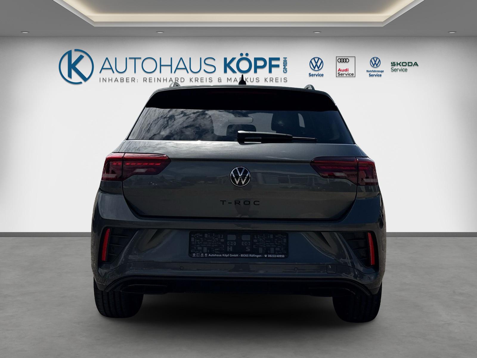Volkswagen T-Roc R-Line 1.5TSI DSG AHK Black Sytle +2J Garn, миниатюра 4