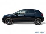 Volkswagen Polo Comfortline 1.0 TSI DSG/Sitzhzg./App-Connec - mit Benzin-Antrieb: Schwarz, Abstandswarner, Limousine