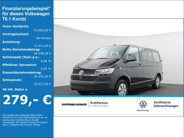 Volkswagen T6.1 Kombi 2.0 TDI DSG 9-Sitzer PDC Klima