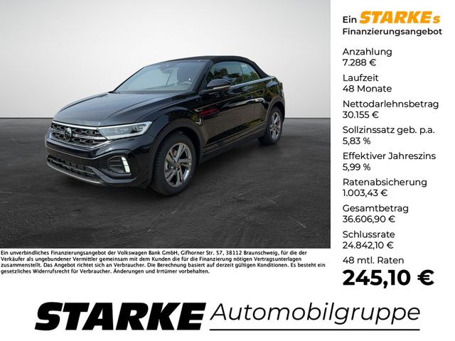 Volkswagen T-Roc Cabriolet 1.5 TSI DSG R-Line  AHK Navi LED