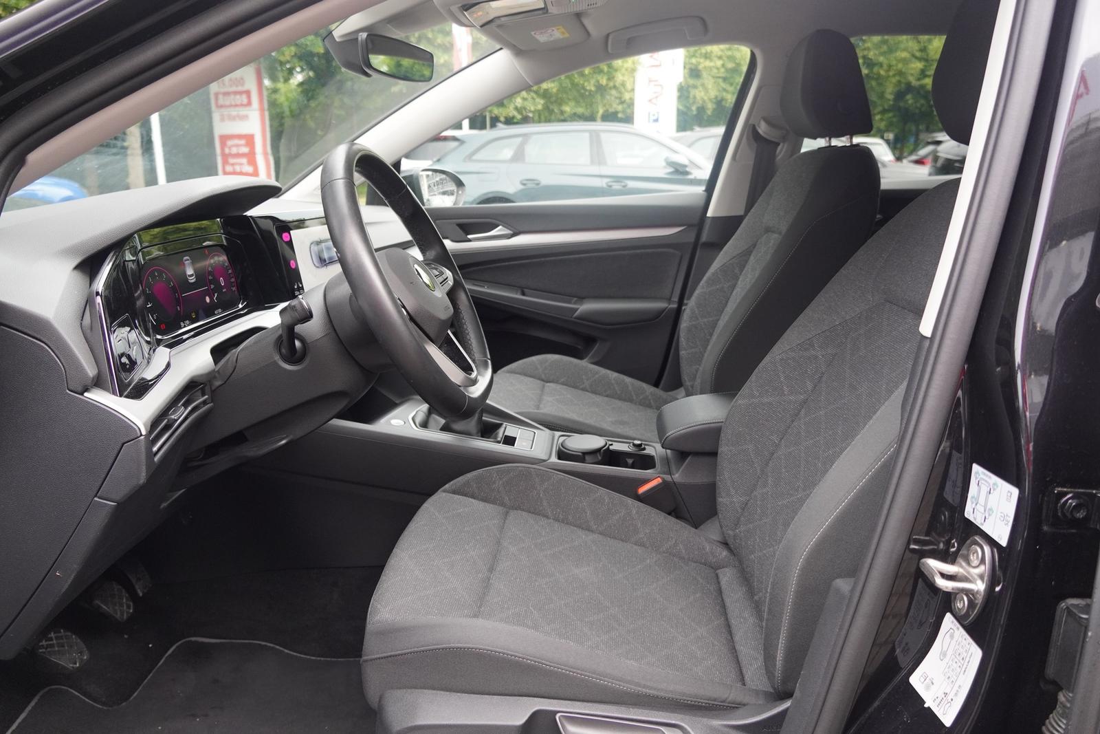 Volkswagen Golf VIII 1.5 TSI Life LED Navi PDC App-Connect, миниатюра 24
