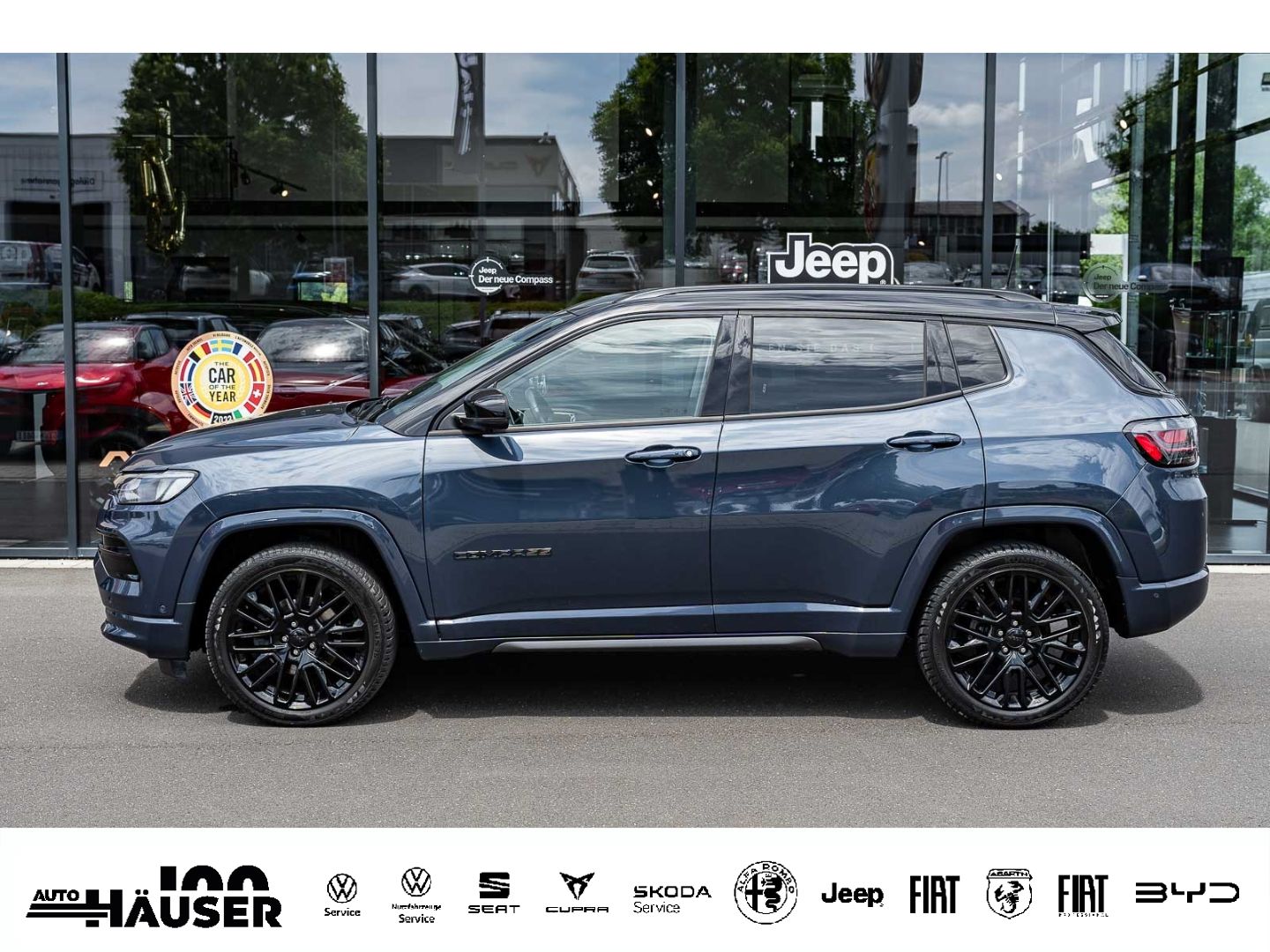 Jeep Compass S MHEV 1.5 e-Hybrid 48V AHK LEDER ALPINE imagem 3