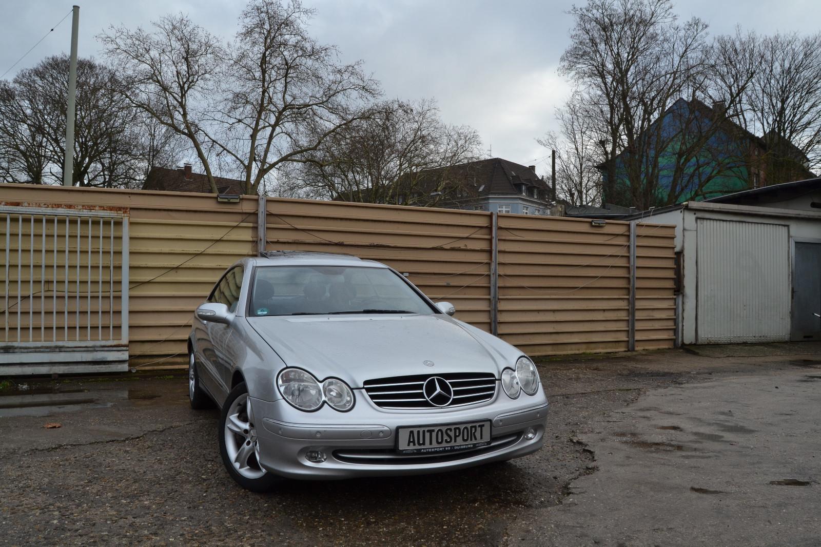 Mercedes-Benz CLK 500 Coupe*AVANTGARDE*1.HAND*WENIG KM*LEDER*