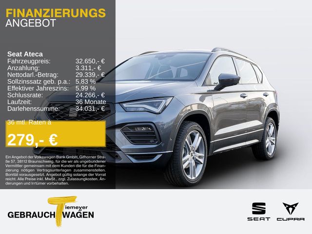 Seat Ateca 1.5 TSI DSG FR-LINE LM18 AHK VIRTUAL KAMER