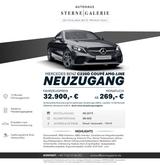 Mercedes-Benz C 220 D/COUPE/RÜCKFAHRK/DISTRO+/SCR/FAHRSPURWECH