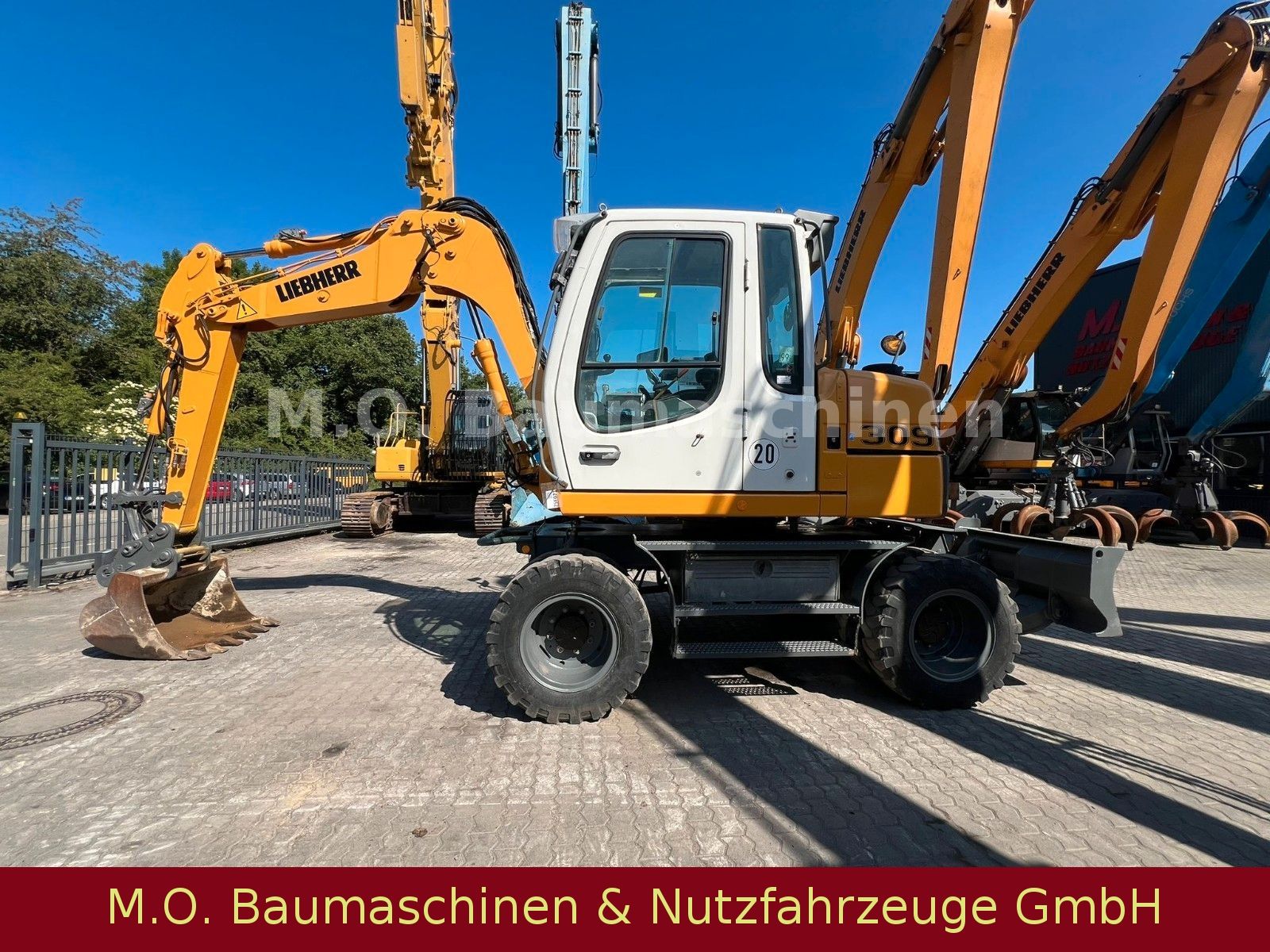 Fahrzeugabbildung Liebherr A 309 Litronic / Hammerleitung / SW / VSA / ZSA