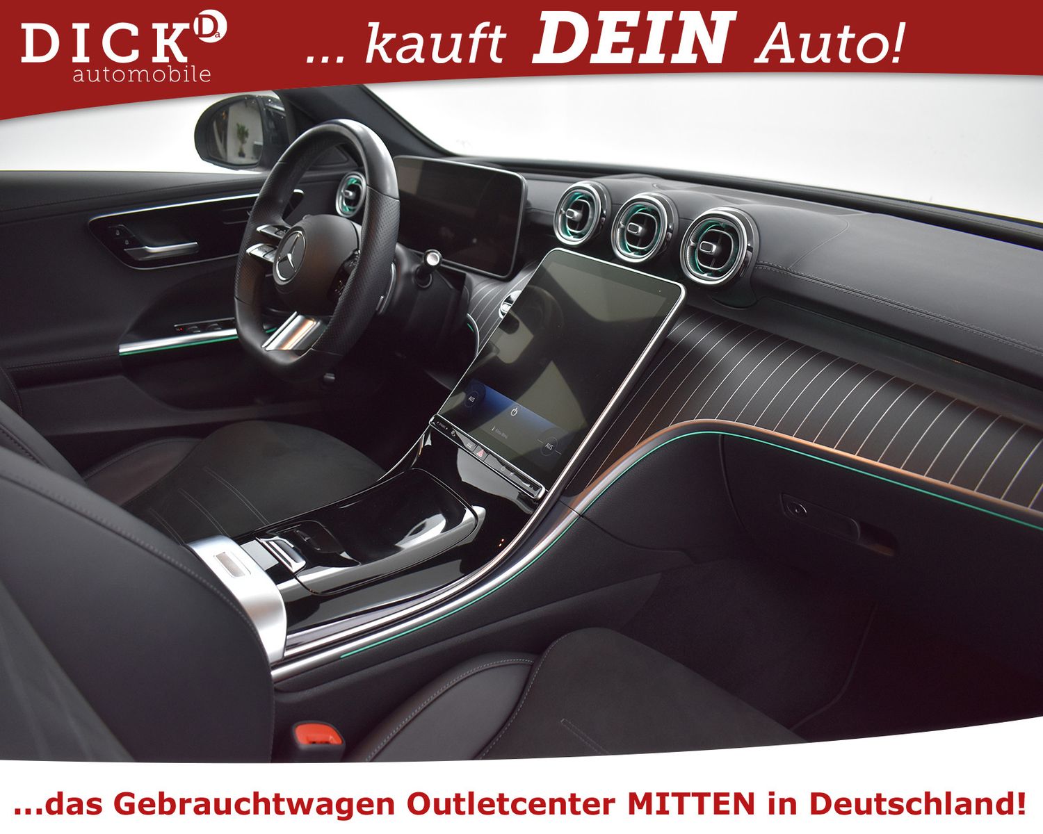 MERCEDES-BENZ C220d T 2X AMG Line WIDESC+360+HEAD+LED+ADVEN+19 - Image 12