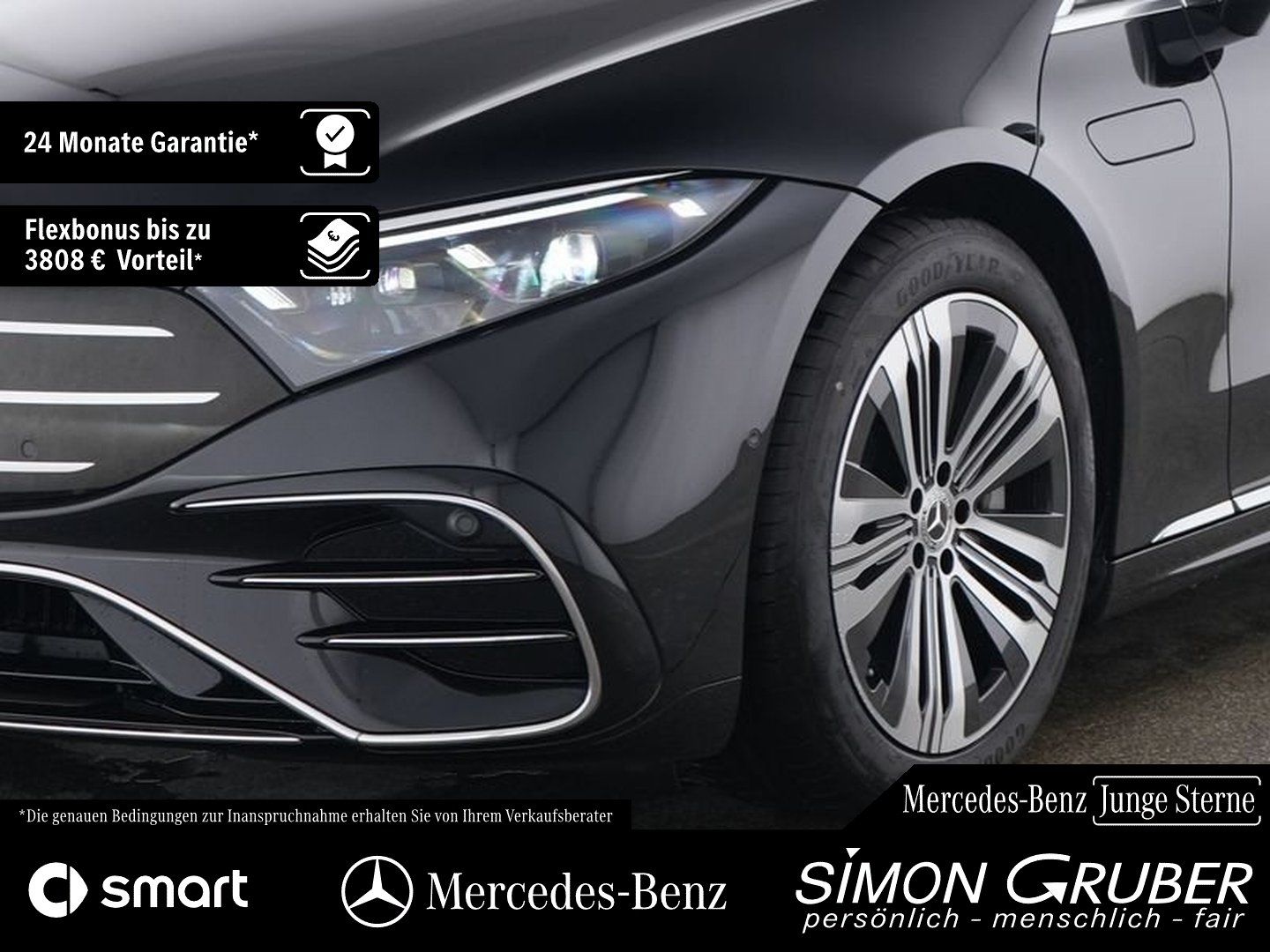 Fahrzeugabbildung Mercedes-Benz EQS 450+ Manufaktur Leder tiefweiss!!! Mod 2025