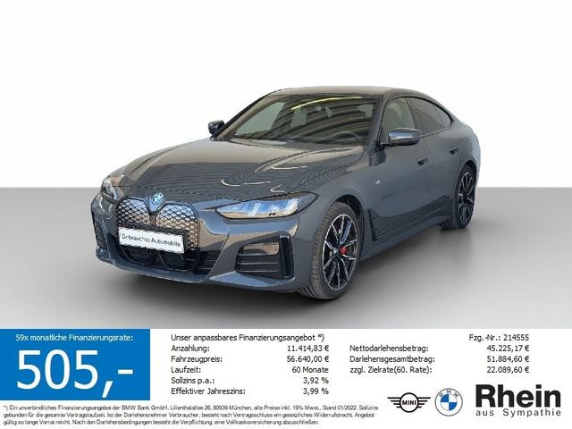BMW i4 xDrive40 Gran Coupe M Sport Pro LiveCock.LED.