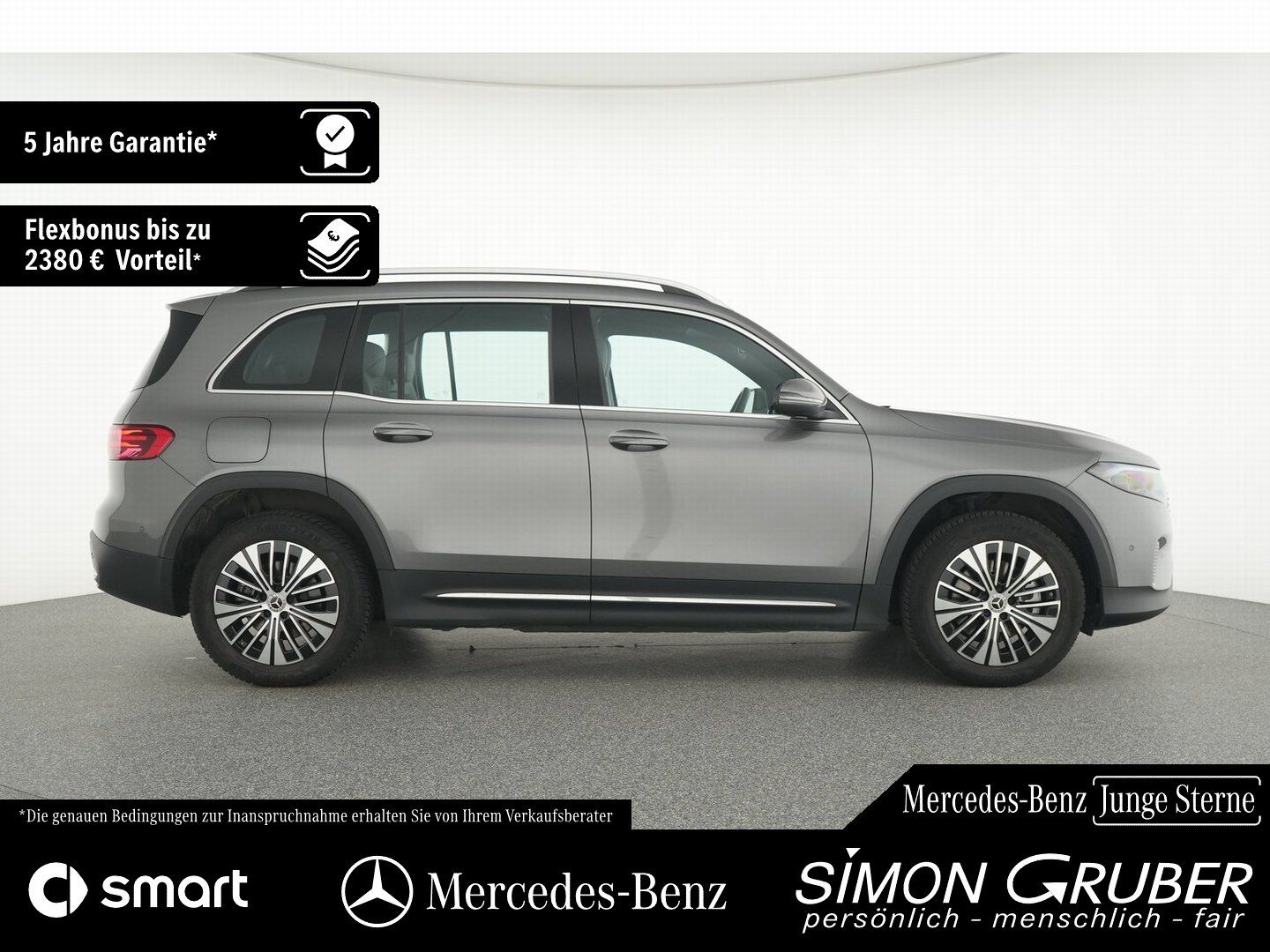 Fahrzeugabbildung Mercedes-Benz EQB 250+ Progressive Adv. Pano Kamera Amb 7Sitze