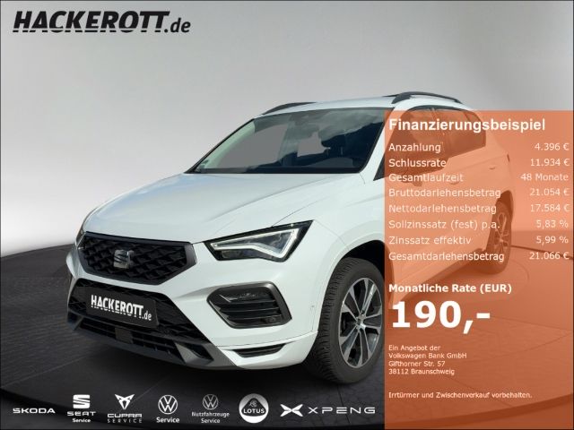 Seat Ateca FR 1.5 TSI DSG Parklenka. ACC FullLink Sit