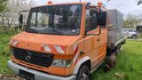 Mercedes-Benz 814D Pritsche Plane Spriegel lang - Mercedes-Benz Diesel Dreiseitenkipper 814