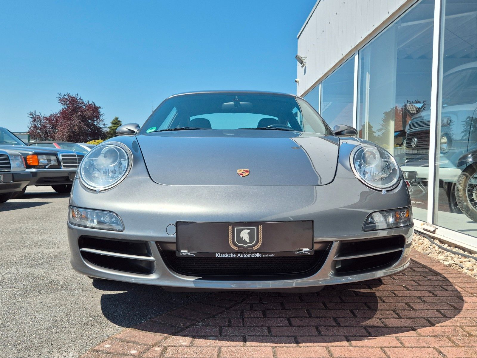 Fahrzeugabbildung Porsche 997 Carrera/Dt./Historie/Meteor Grau/Top