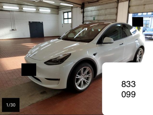 Tesla Model Y Long Range AWD 75 kWh Wärmepumpe 19"Pano