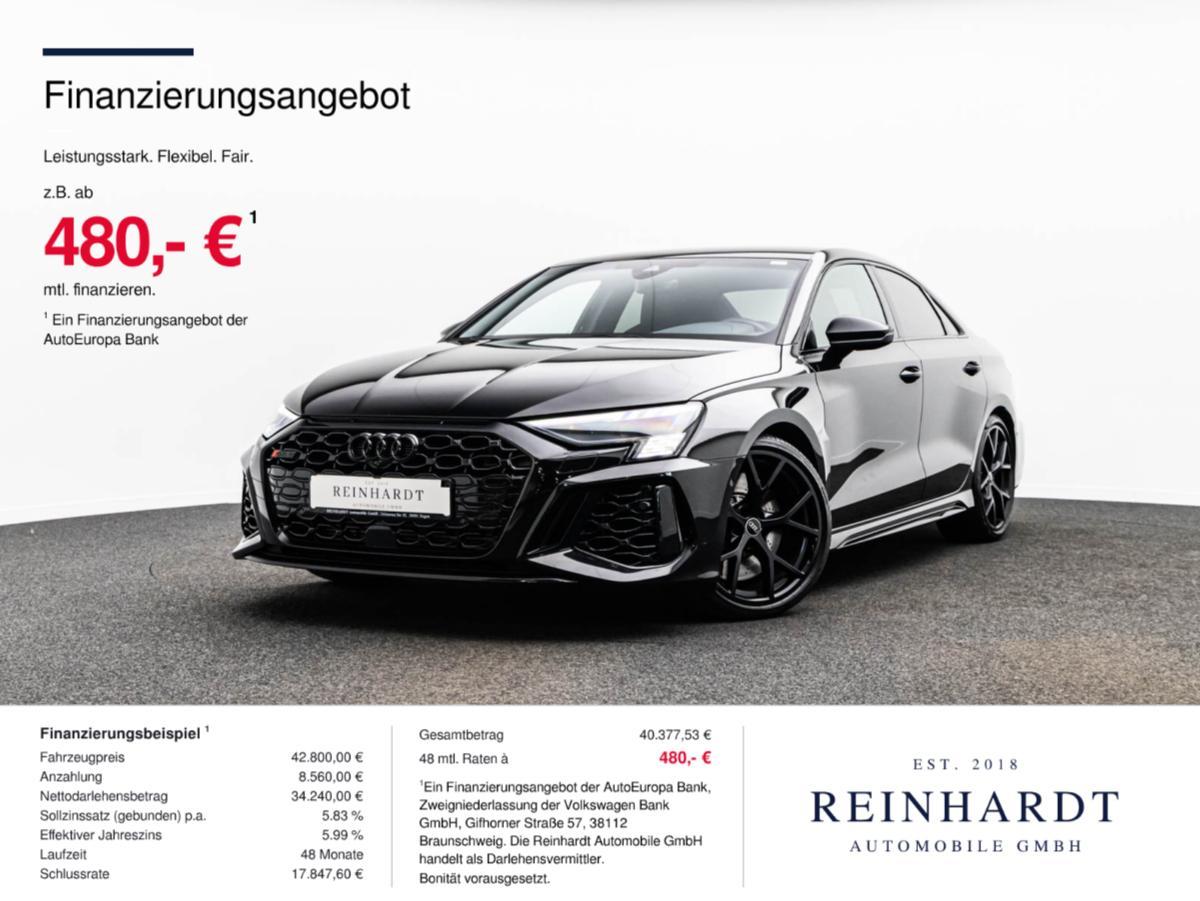 Audi RS3 LIMOUSINE ALL-BLACK/19Z./MTRX/RS-AGA/280KM/H
