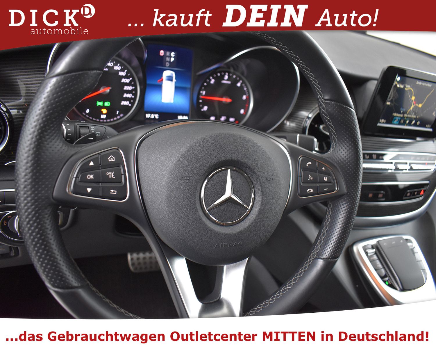 MERCEDES-BENZ V 220d 4Mat Editi Lang AMG KAM+LEDER+AHK+NAV+TEM - Image 15