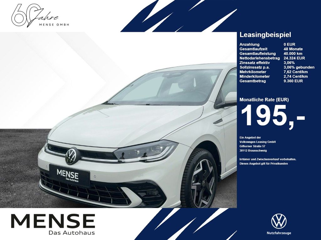 Polo R-Line 1.0 l TSI 5-Gang Kamera GJR, ACC
