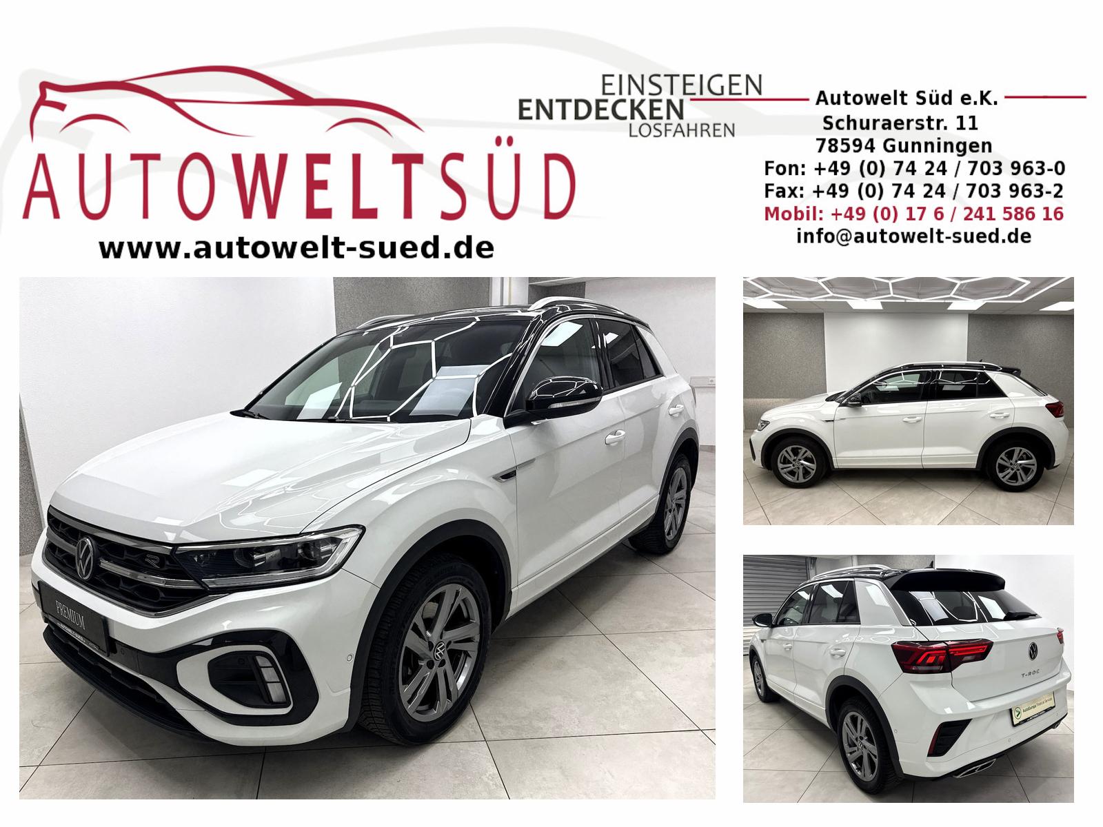 Volkswagen T-Roc 2.0 TDI SCR R Line Sportpaket ACC Navi AHK