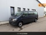 Volkswagen T6*Transporter*lang*9-Sitze*Klima*1Hd*TOP**uvm* - blaue Volkswagen T6 Transporter