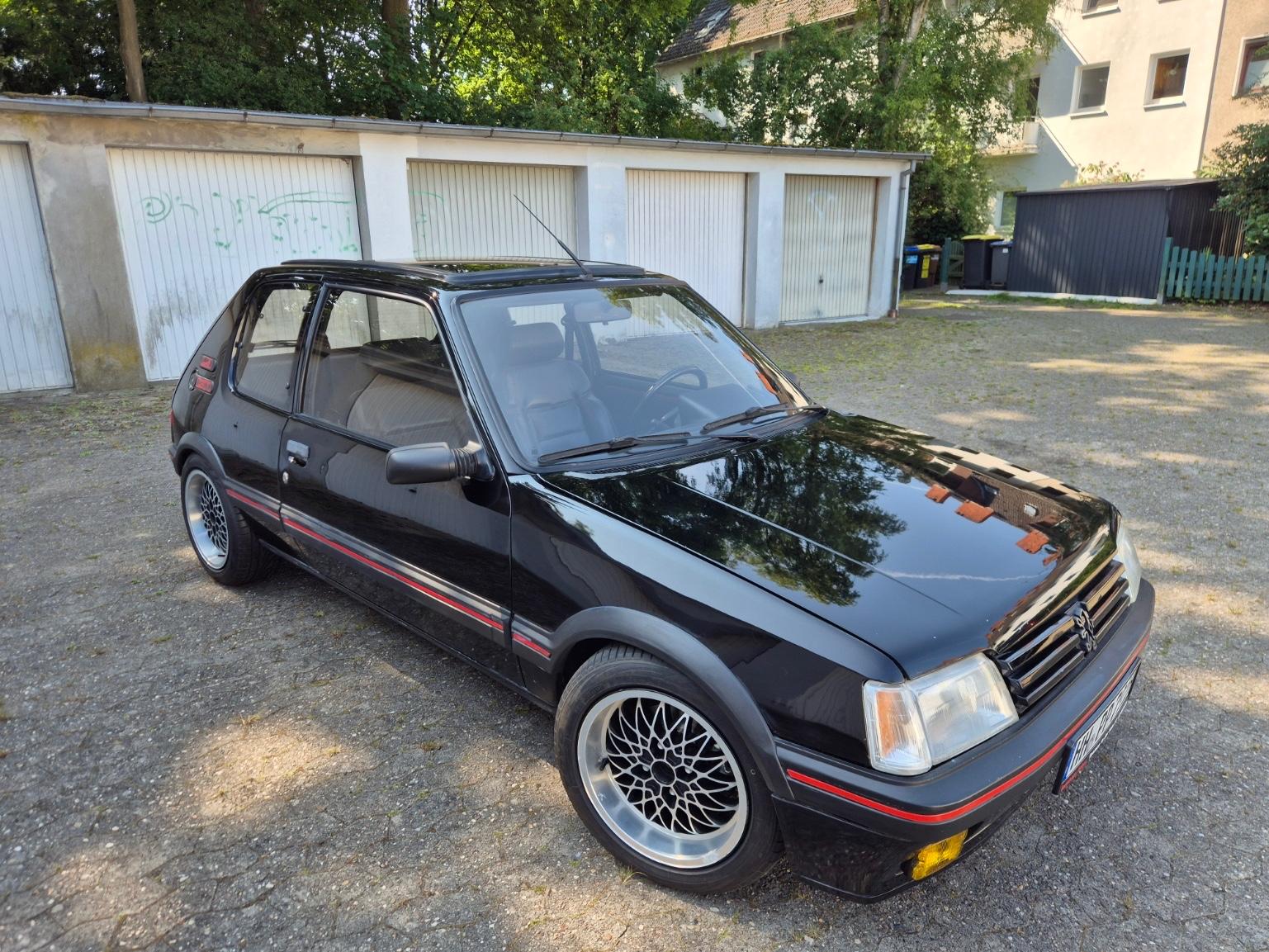 Peugeot 205 GTI Mi16 1.9 Gutmann ESD Exip Koni 147PS 
