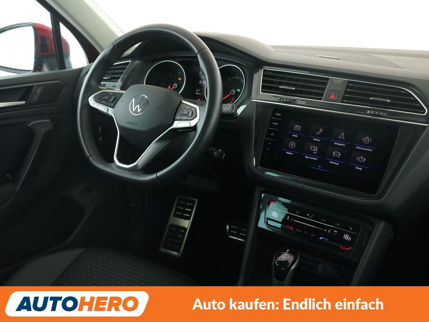 Volkswagen Tiguan 2.0 TDI Life Aut.*NAVI*LED*ACC*360°CAM*, миниатюра 12