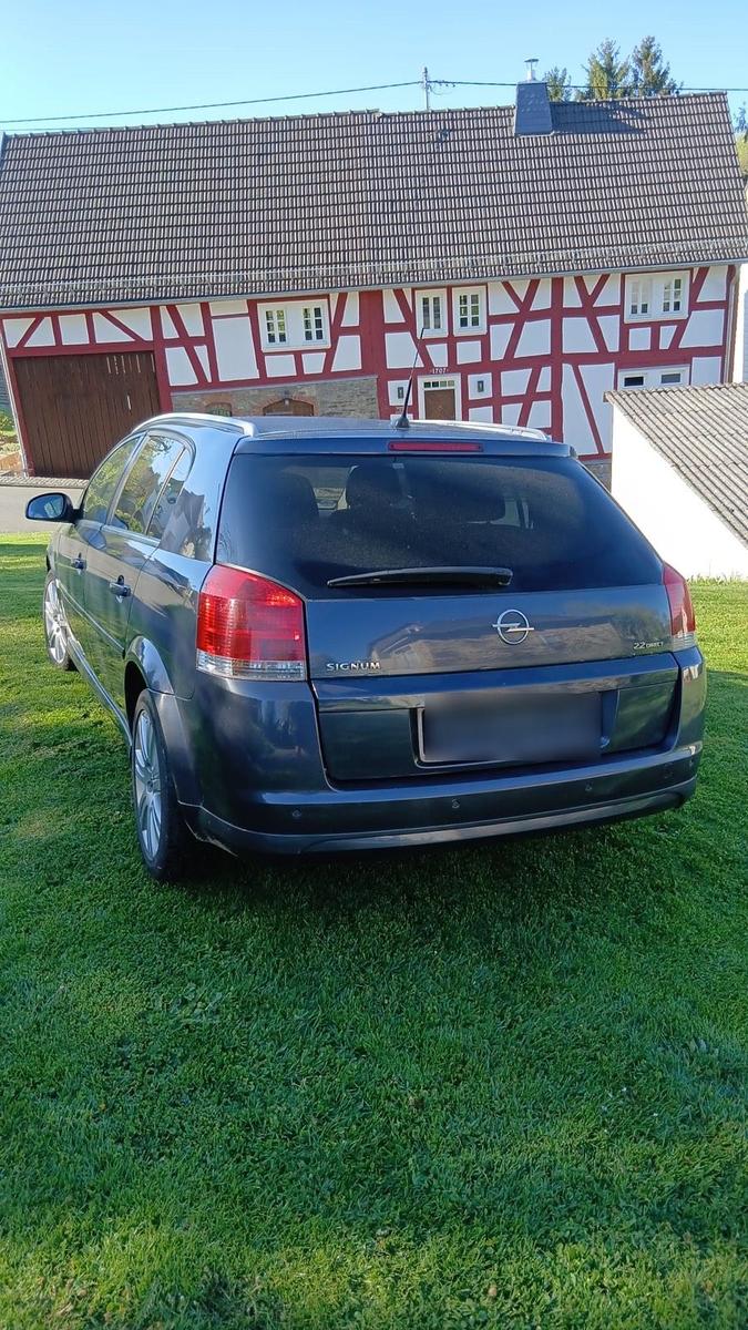 Opel Signum 2006 — engine 155 HP (114kW)