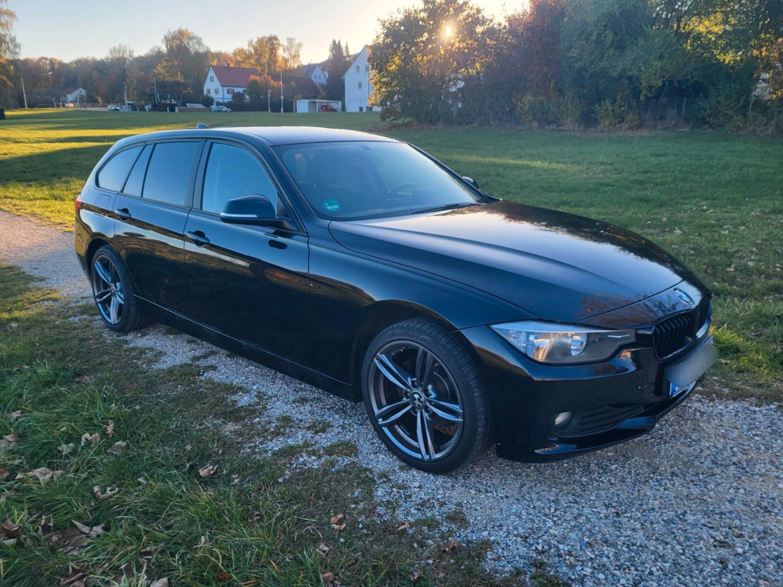 BMW 318 2013 — interior