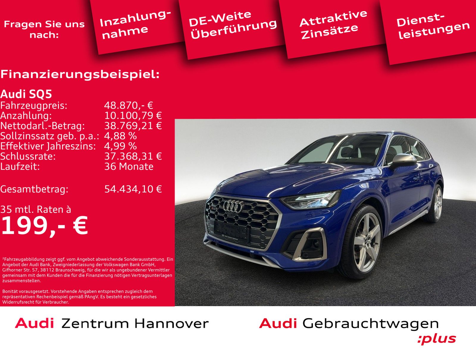 Audi SQ5 3.0 TDI Kamera LED Navi virtual