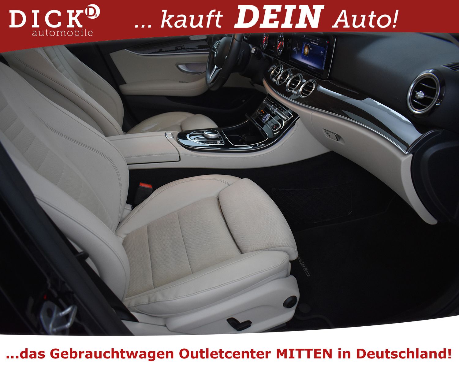 MERCEDES-BENZ E 200d 9G Avant LEDER+NAVI+LED+SHZ+KAMER+ACC+AHK - Image 12