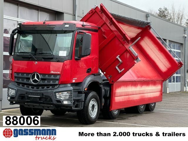 Mercedes-Benz Arocs 4146 K 8x4/4, Grounder, Multimedia