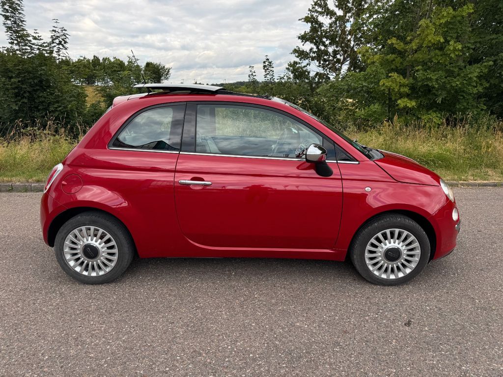 Fiat 500 Lounge, Panorama,Klima,1.Hand