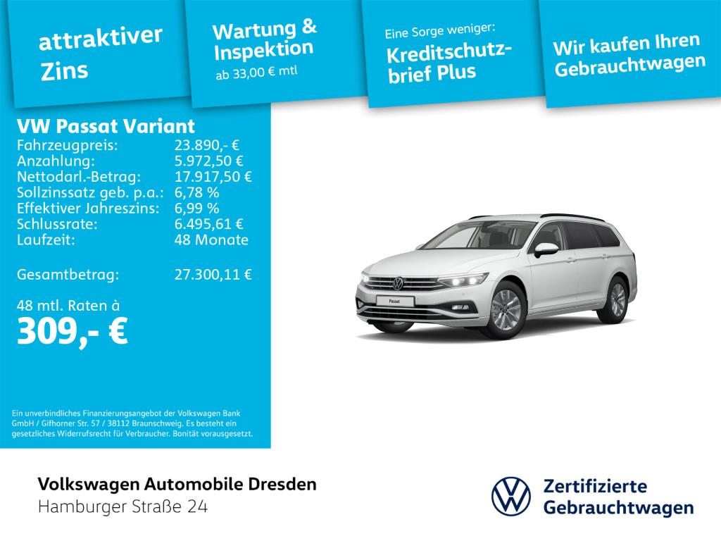 Volkswagen Passat Variant Business 2.0 TDI DSG IQ KAM TRAVE