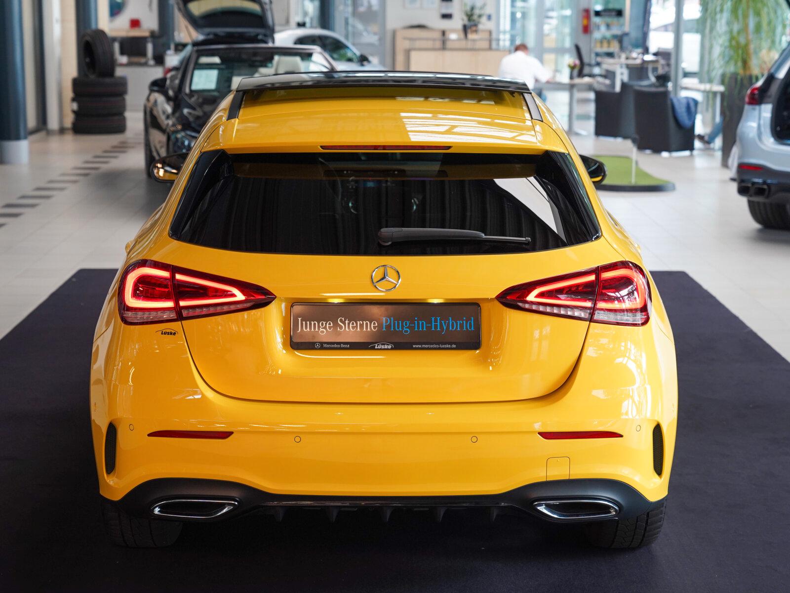 Mercedes-Benz A 250 e AMG Line Night Vielspeiche Pano Burmeste