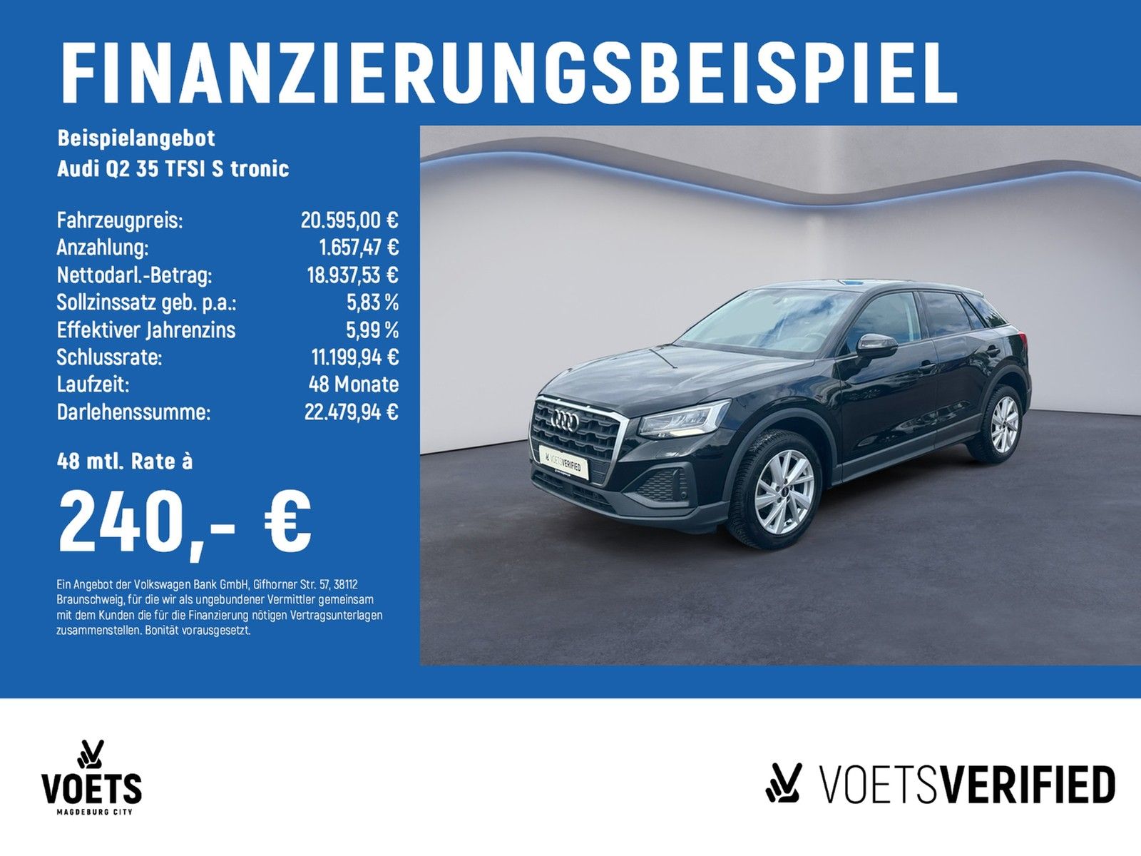 Audi Q2 35 TFSI S tronic basis LED+NAVI+ACC+PDC+KAM