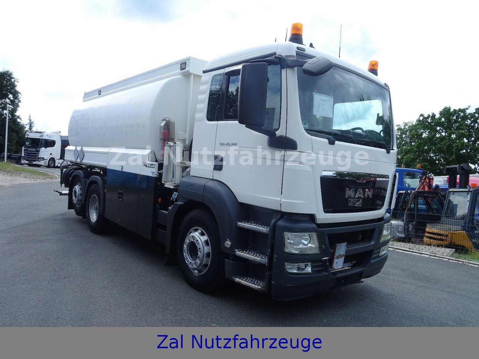 MAN 26 360 Willig Oben & Untenbefüllung Aufbau