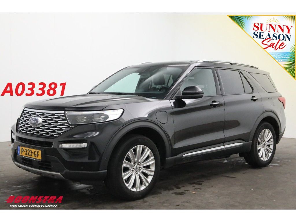 Ford Explorer 3.0 V6 EcoBoost PHEV Platinum Pano LED