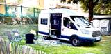 Ford Transit vom Tischler 4 Betten 4 Sitze Standh. 