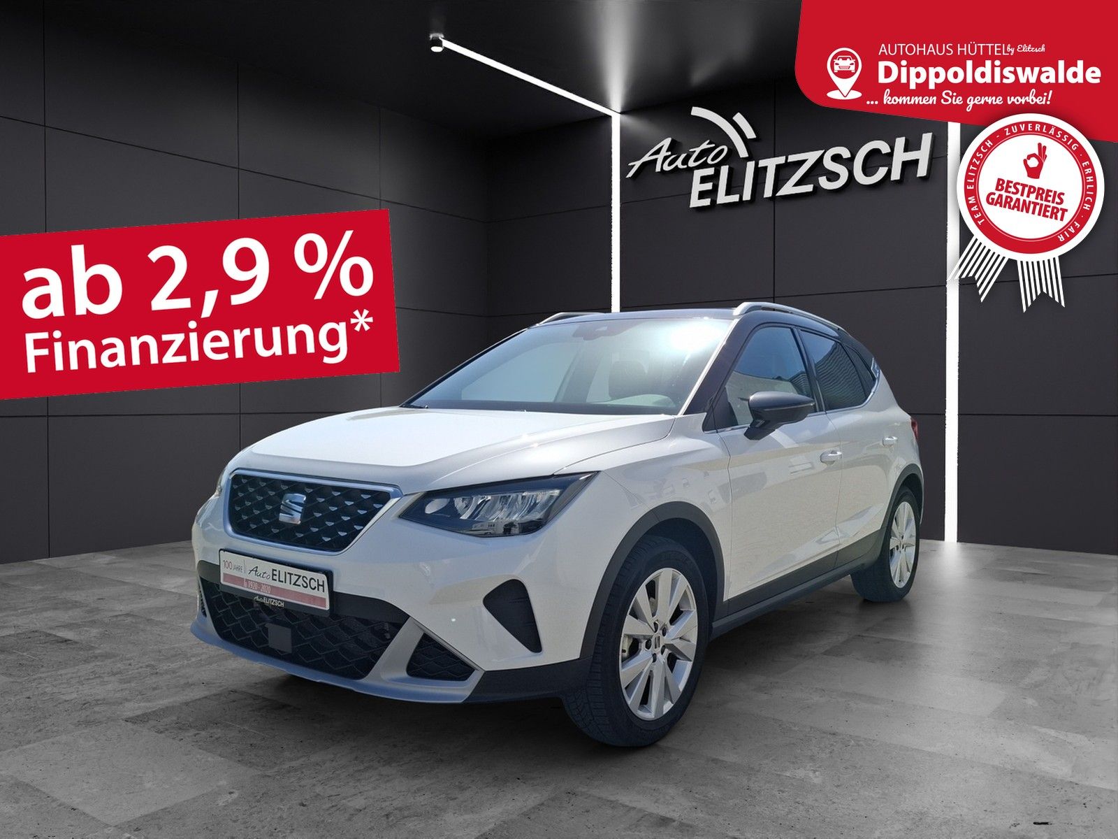 Fahrzeugabbildung SEAT Arona TSI Xperience DSG LED CarPlay VC ACC RFK S