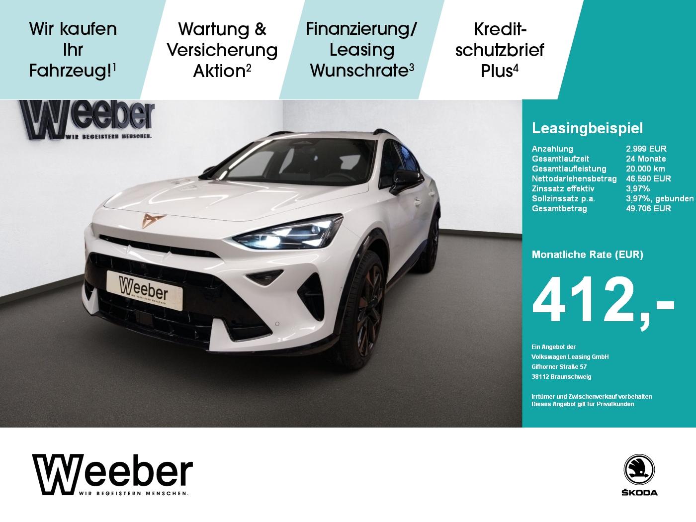 Cupra Formentor 2.0 TSI 7-Gang DSG 4Drive Dynamic Desi